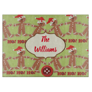 Amazing Gingerbread Men Cutting Board
