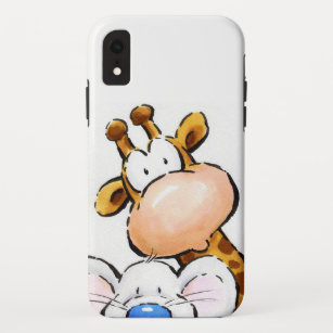 Amazing Giraffe and Cute Mouse Case-Mate iPhone Case