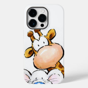 Amazing Giraffe and Cute Mouse Case-Mate iPhone 14 Pro Case