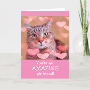 Amazing Girlfriend Valentine's Day Holiday Card