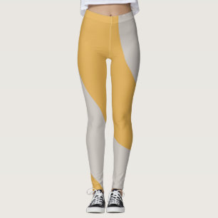 Amazing Gold and Grey Leggings
