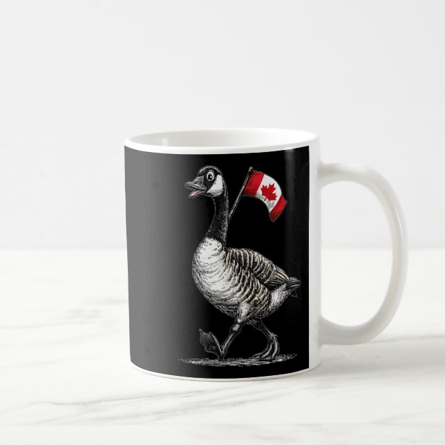 Amazing Goose Graphic For Canada Lovers  Coffee Mug (Right)
