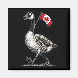 Amazing Goose Graphic For Canada Lovers  Magnet