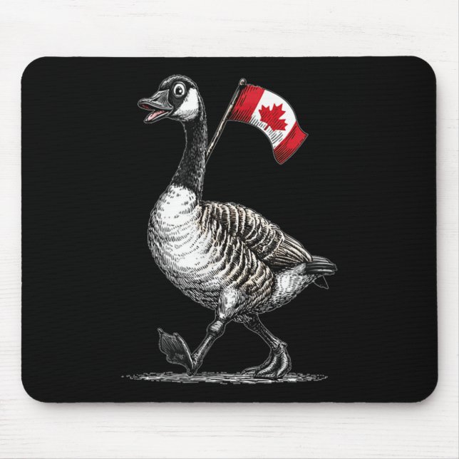 Amazing Goose Graphic For Canada Lovers  Mouse Mat (Front)