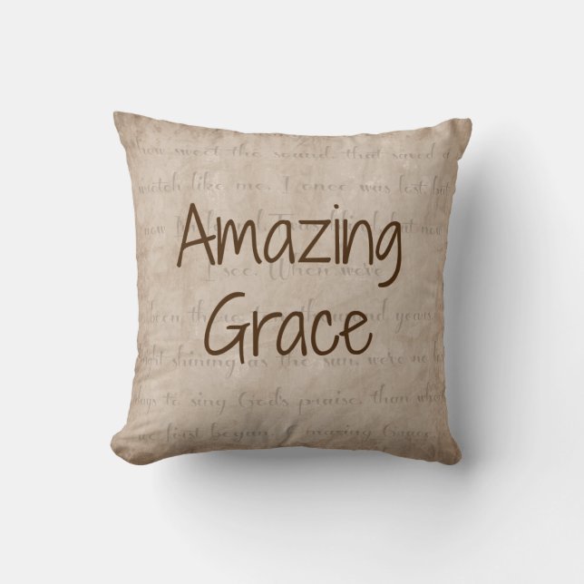 Amazing Grace Cushion (Front)
