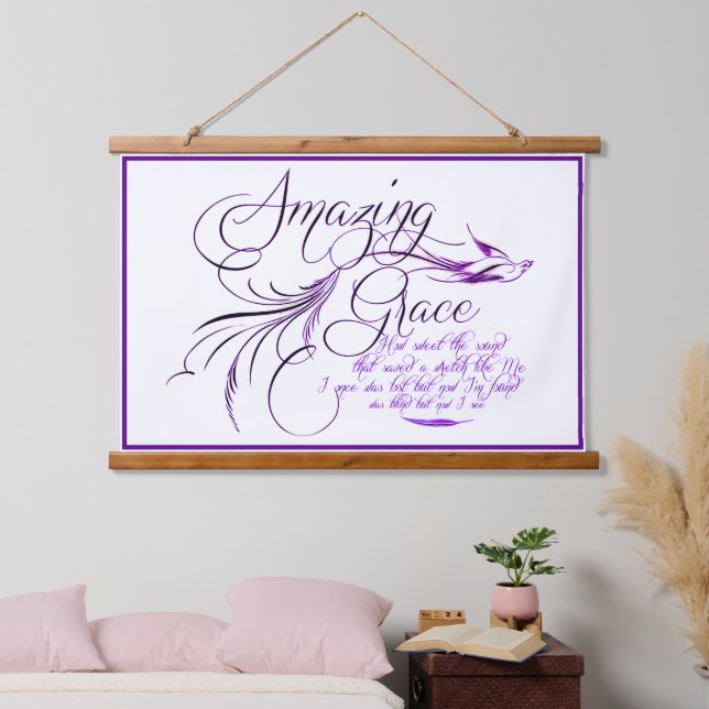 Amazing Grace    Hanging Tapestry (Bedroom)