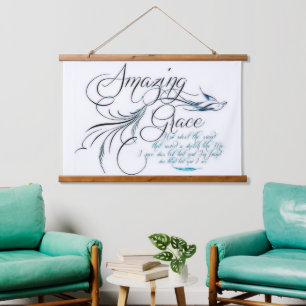 Amazing Grace  Hanging Tapestry