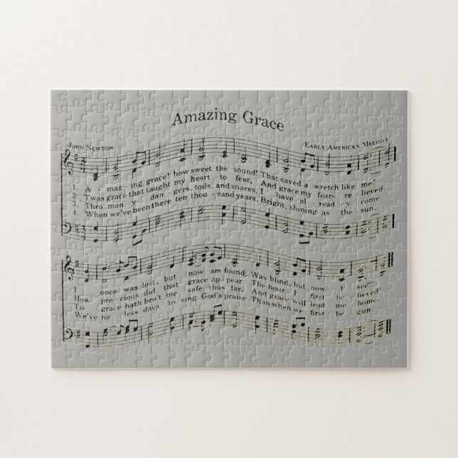 AMAZING GRACE JIGSAW PUZZLE (Horizontal)