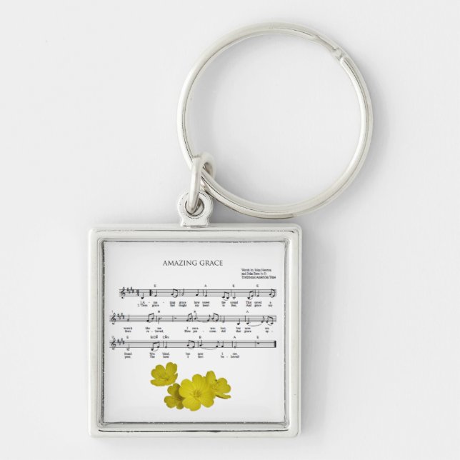 Amazing Grace Key Ring (Front)