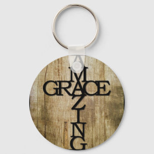 Amazing Grace Key Ring