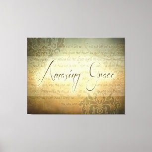 Amazing Grace - Large Canvas Print