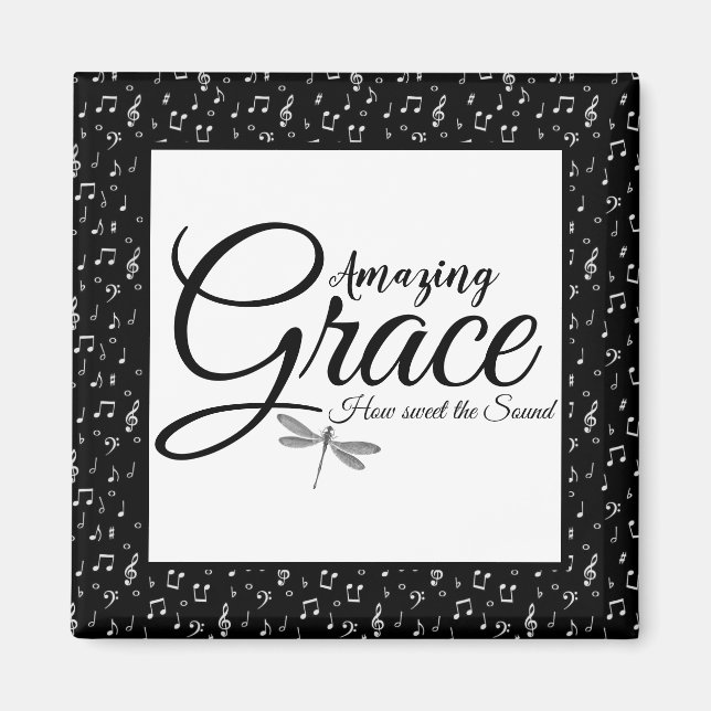 Amazing Grace Magnet (Front)