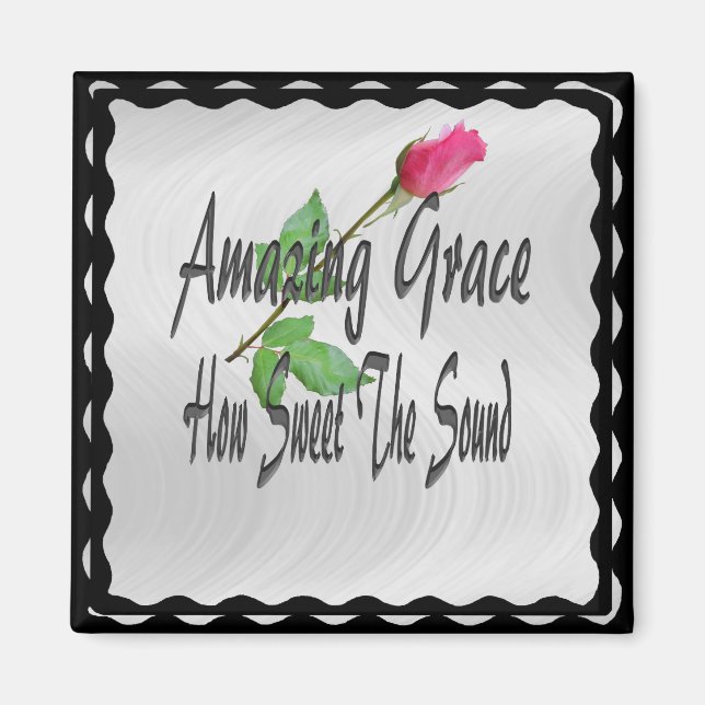 AMAZING GRACE-magnet Magnet (Front)