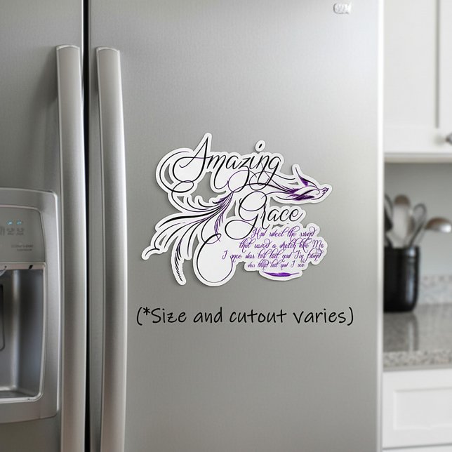 Amazing Grace   Magnet Photo Sculpture Magnet (Creator Uploaded)