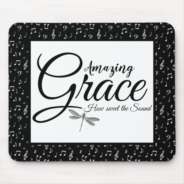 Amazing Grace Mouse Mat (Front)