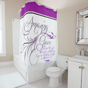 Amazing Grace   Shower Curtain