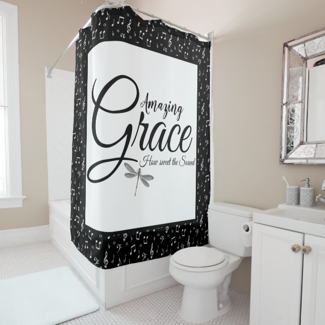 Amazing Grace  Shower Curtain (In Situ)