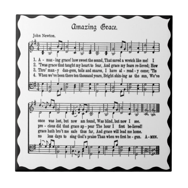AMAZING GRACE -TILE... TILE (Front)