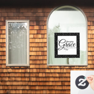 Amazing Grace Window Cling