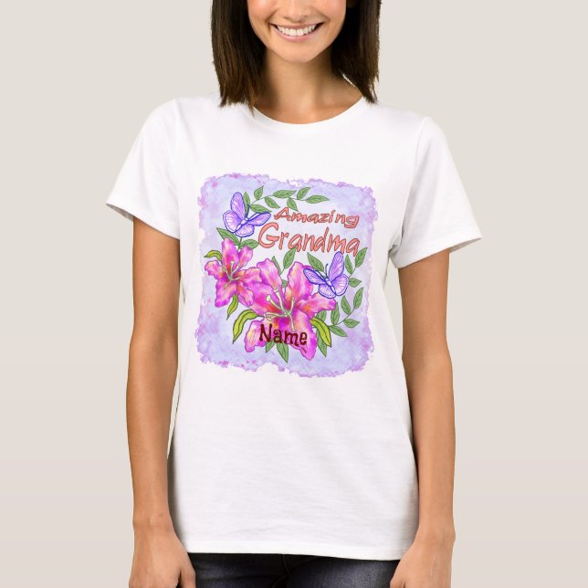 Amazing Grandma  T-Shirt (Front)