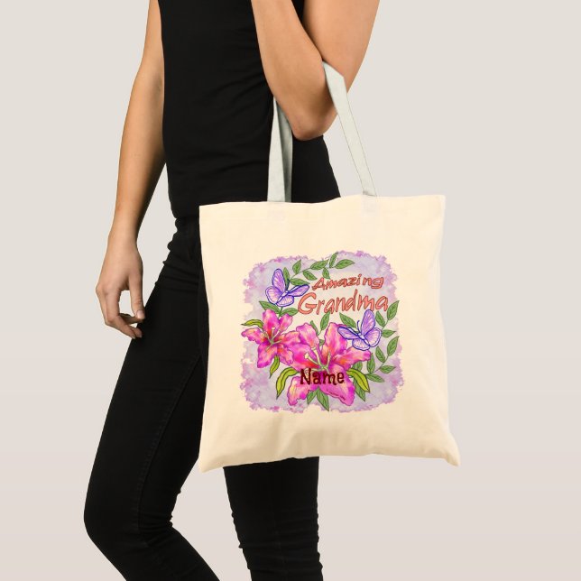 Amazing Grandma  Tote Bag (Front (Product))