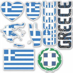 Amazing Greece Shapes National Symbols