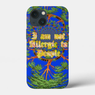 Amazing Hakuna Matata I am not allergic to people iPhone 13 Mini Case