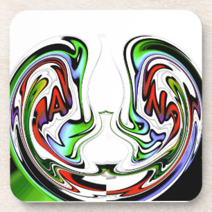 Amazing Hakuna Matata Whirl Art Print Coaster