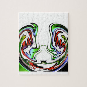 Amazing Hakuna Matata Whirl Art Print Jigsaw Puzzle