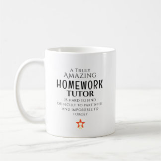 Amazing Homework Tutor Hard To Find Personalised Coffee Mug
