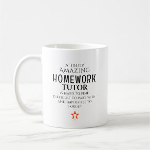 Amazing Homework Tutor Hard To Find Personalized  Coffee Mug