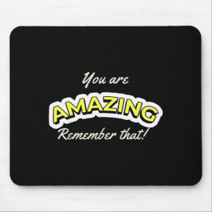 Amazing Inspirational Quote Motivational Saying Mouse Mat