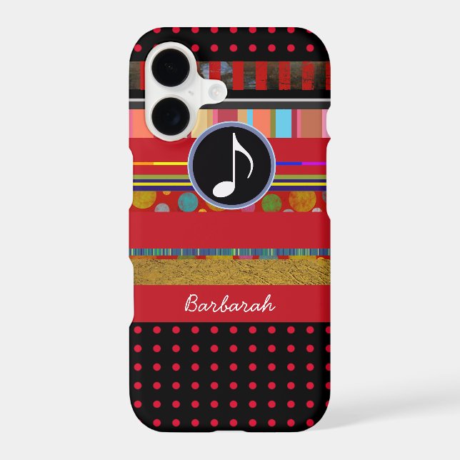amazing iPhone 6 music-themed personalized (Back)