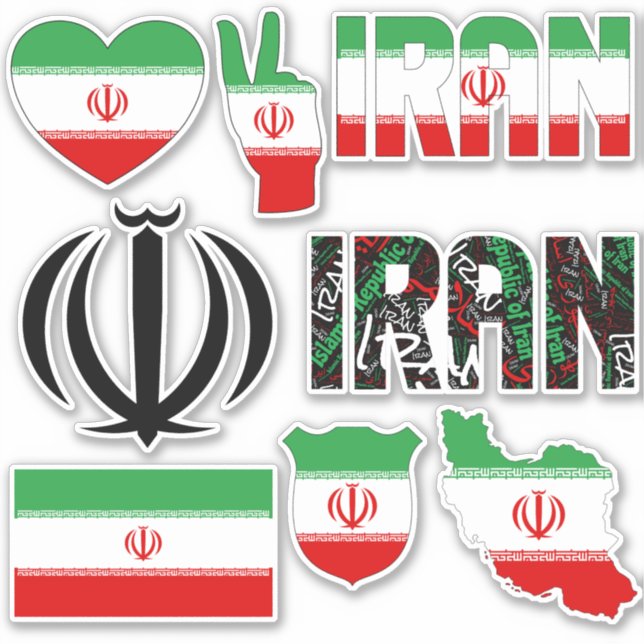 Amazing Iran Shapes National Symbols (Front)