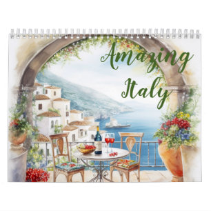 Amazing Italy 2024 Monthly year calendar