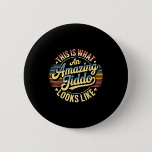 Amazing jiddo 6 cm round badge