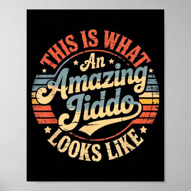 Amazing jiddo  poster (Front)