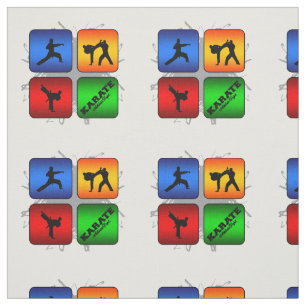 Amazing Karate Urban Style Fabric