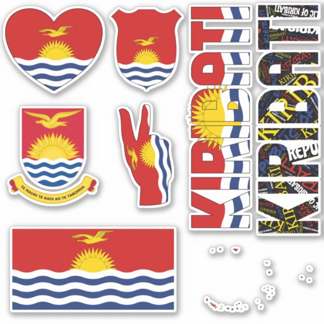 Amazing Kiribati Shapes National Symbols (Front)