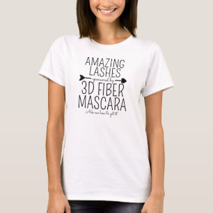 Amazing Lashes sponsored by 3D Fibre Mascara T-Shirt