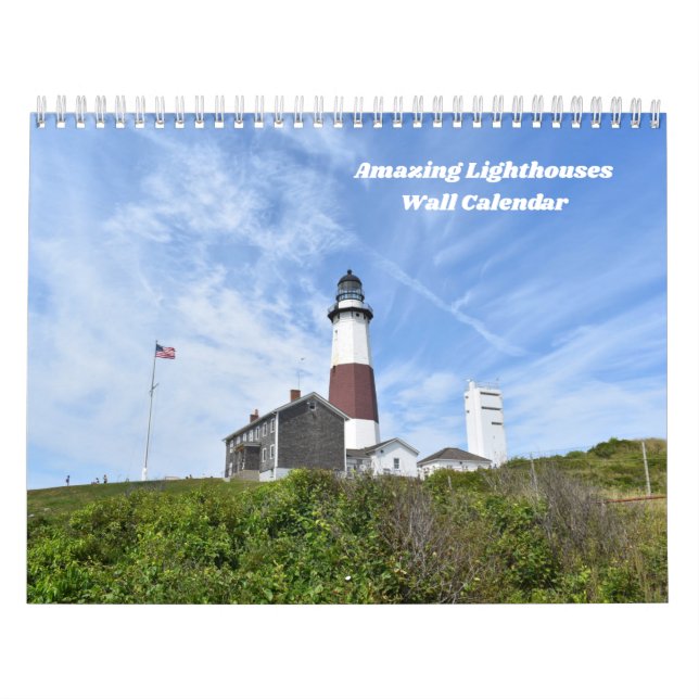 Amazing Lighthouses Wall Calendar (Cover)