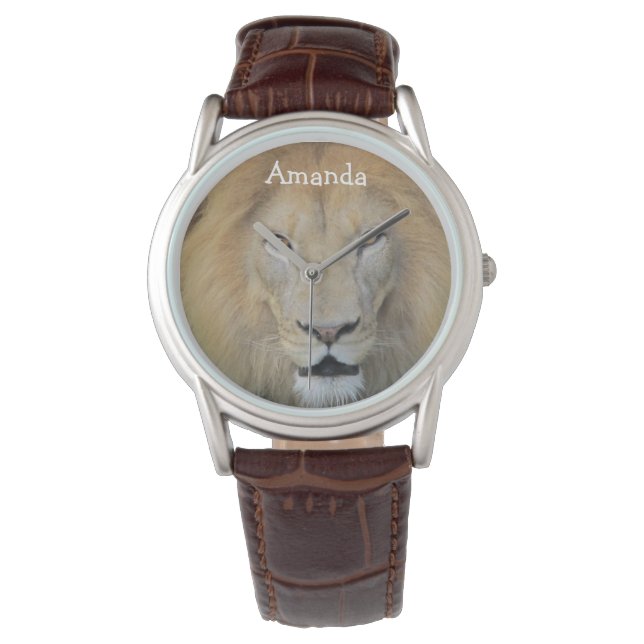 Amazing Lion picture Watch (Front)