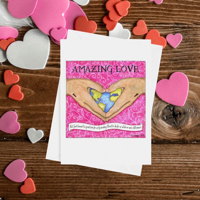 Amazing Love Christian Valentine Card (Creator Uploaded)
