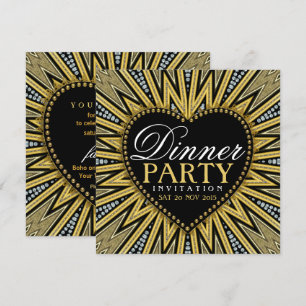 Amazing Love Energy Dinner Party Invitations