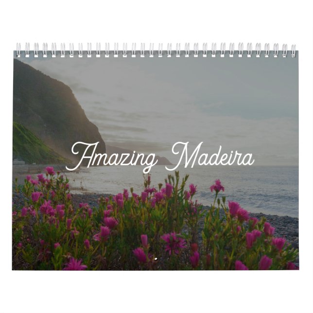 Amazing Madeira Portugal Scenic  Calendar (Cover)