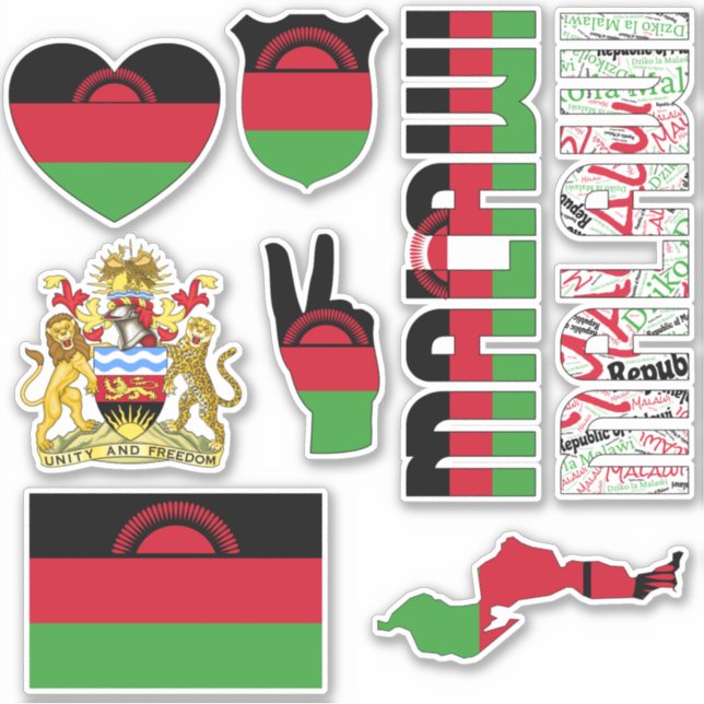 Amazing Malawi Shapes National Symbols (Front)