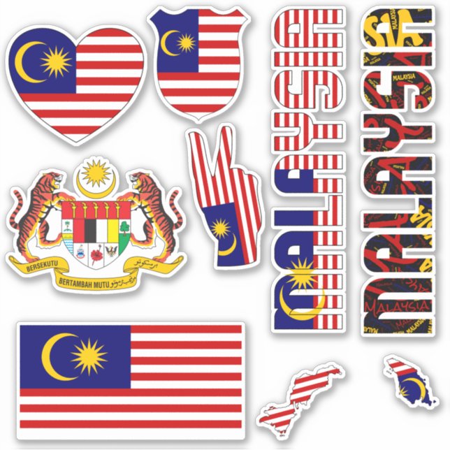 Amazing Malaysia Shapes National Symbols (Front)