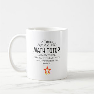 Amazing Math Tutor Hard To Find Personalized Gift Coffee Mug