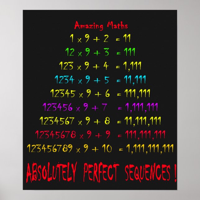Amazing Maths Series 2 Poster (Front)