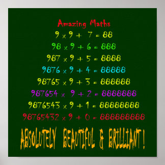 Amazing Maths Series 3 Poster